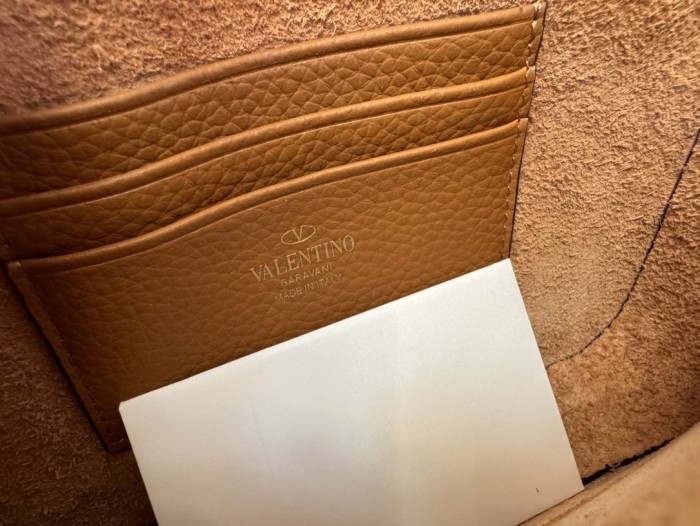 Rockstud Leather Mini Bag“19*13.5*3CM”-075=