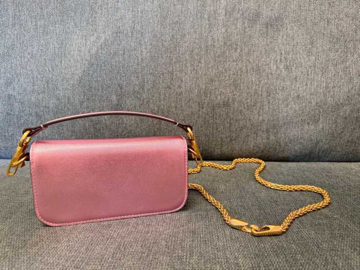 LOCò Leather Shoulder Bag“20*11*5CM”-057=