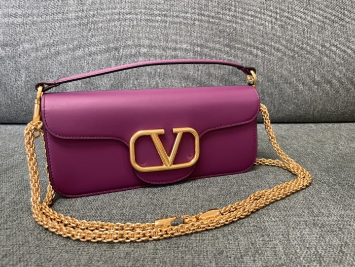 LOCò Leather Shoulder Bag“27*13*6CM”-057=