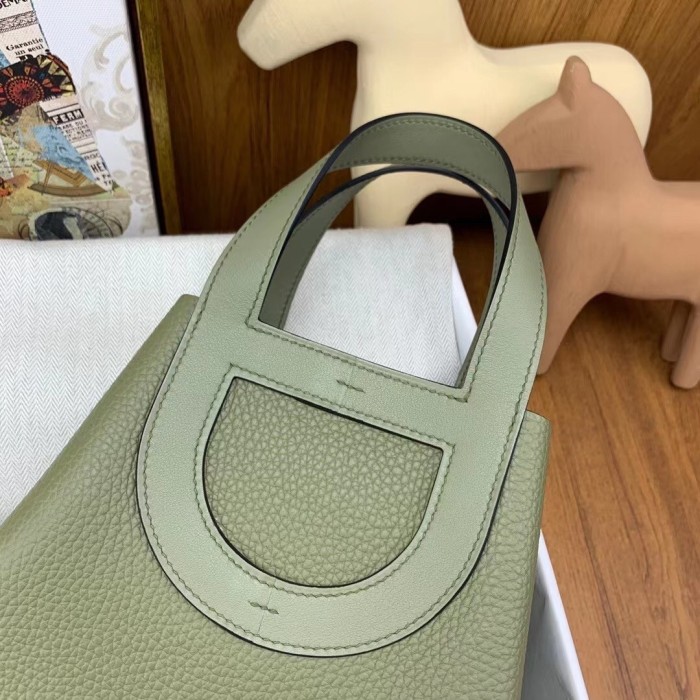 Hermes In-The-Loop 18 Clemence Leather“19.5*18*12CM”-0221=