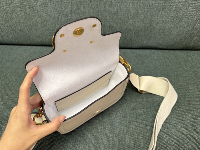 Alltime Shoulder Bag In Grainy Calfskn“23.5*18*8CM”-007=