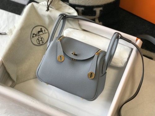 Mini Lindy Togo Leather“19*13*9.5CM”-0521=