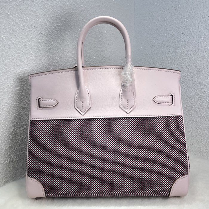 Birkin 25 Swift-Canvas“25*20*13CM”-0131=