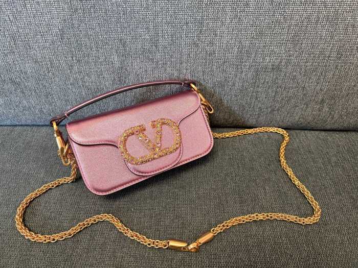LOCò Leather Shoulder Bag“20*11*5CM”-057=