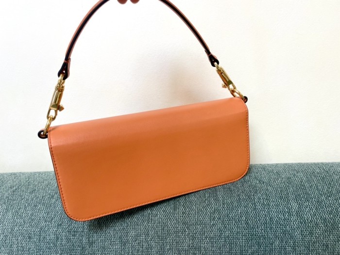 LOCò Leather Shoulder Bag“20*11*5CM”-057=