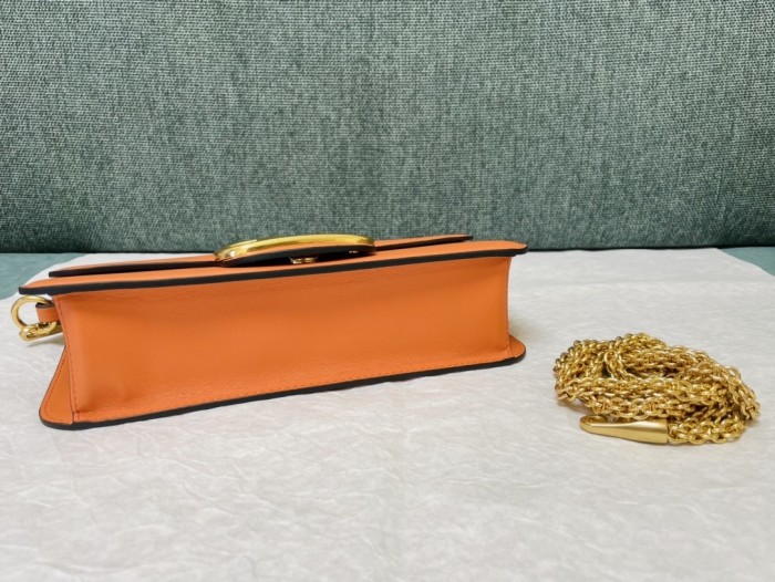 LOCò Leather Shoulder Bag“20*11*5CM”-057=