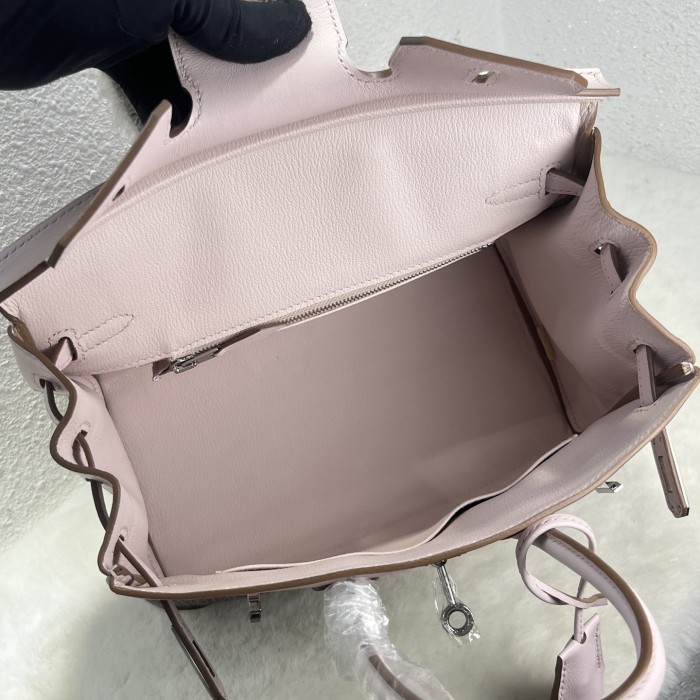 Birkin 25 Swift-Canvas“25*20*13CM”-0131=