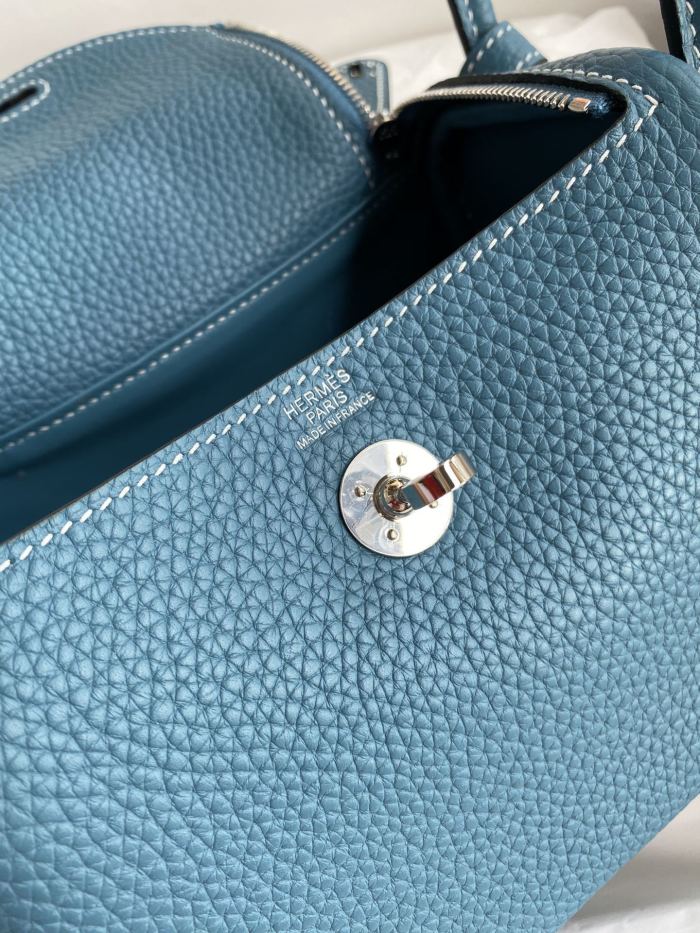 Mini Lindy Clemence Leather“19*13*9.5CM”-0521=