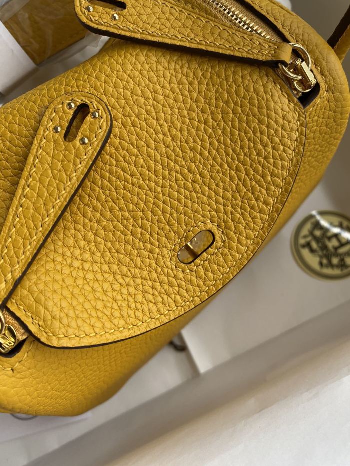 Mini Lindy Clemence Leather“19*13*9.5CM”-0521=
