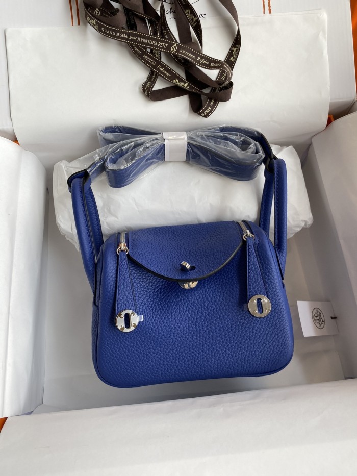 Mini Lindy Clemence Leather“19*13*9.5CM”-0521=