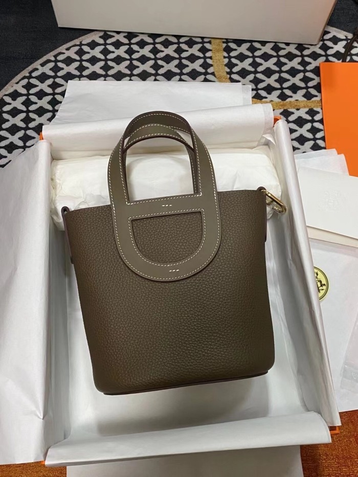 Hermes In-The-Loop 18 Clemence Leather“19.5*18*12CM”-0221=