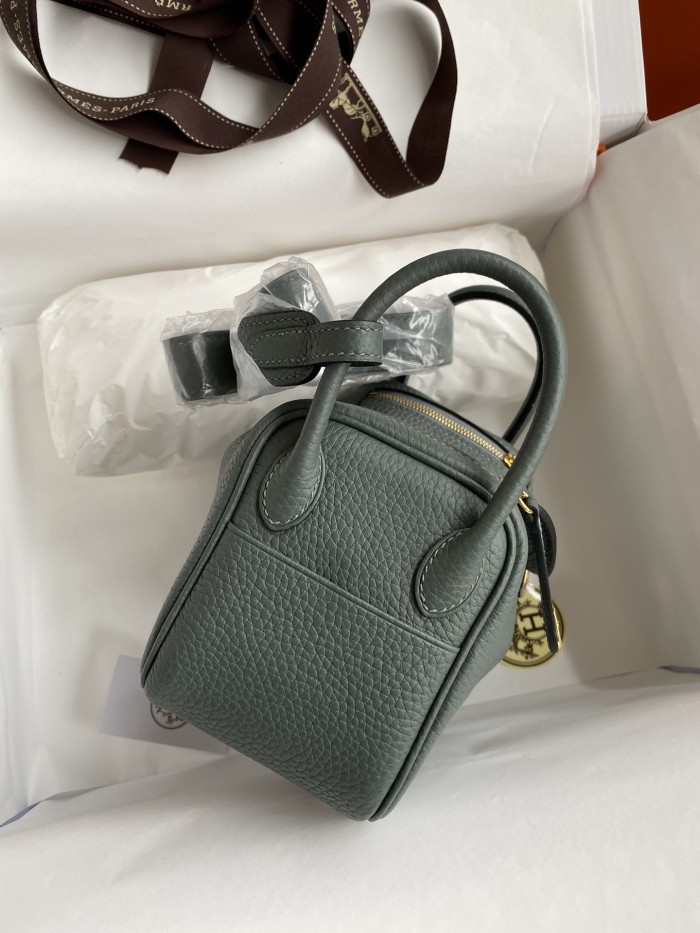 Mini Lindy Clemence Leather“19*13*9.5CM”-0521=