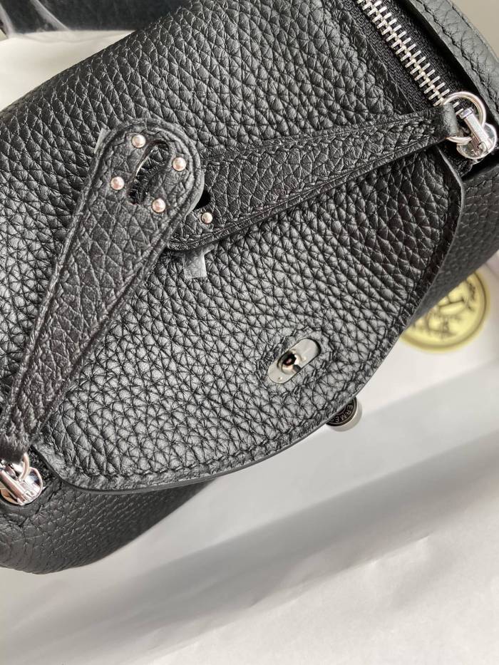 Mini Lindy Clemence Leather“19*13*9.5CM”-0521=