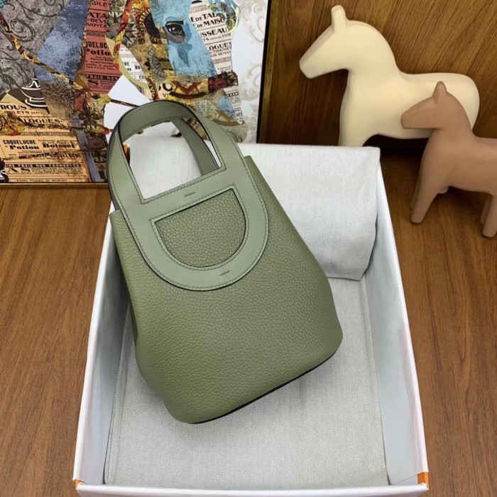 Hermes In-The-Loop 18 Clemence Leather“19.5*18*12CM”-0221=