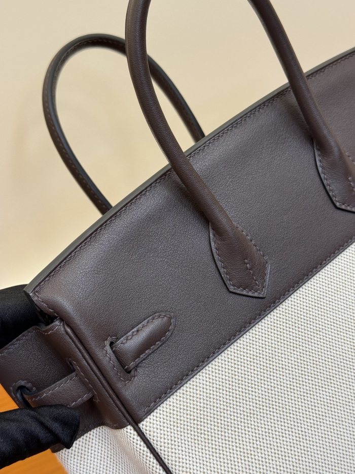 Birkin 25 Swift-Canvas“25*20*13CM”-0131=