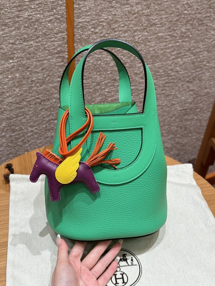 Hermes In-The-Loop 18 Clemence Leather“19.5*18*12CM”-0221=
