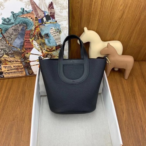 Hermes In-The-Loop 18 Clemence Leather“19.5*18*12CM”-0221=