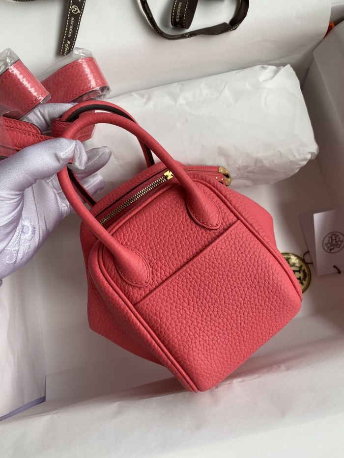 Mini Lindy Clemence Leather“19*13*9.5CM”-0521=