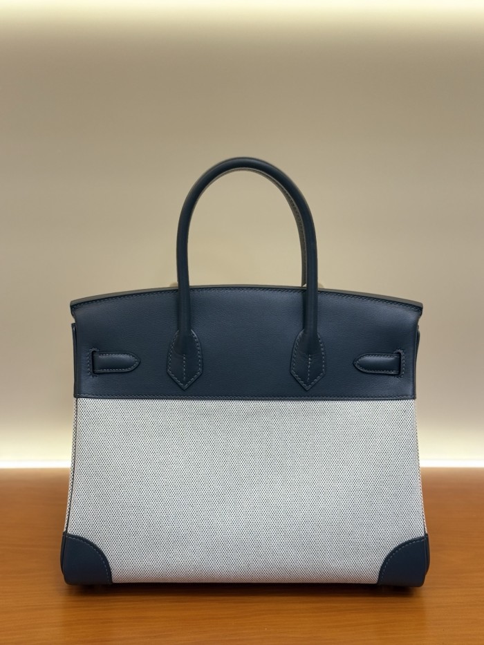Birkin 25 Swift-Canvas“25*20*13CM”-0131=