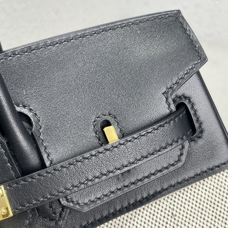 Birkin 25 Swift-Canvas“25*20*13CM”-0131=