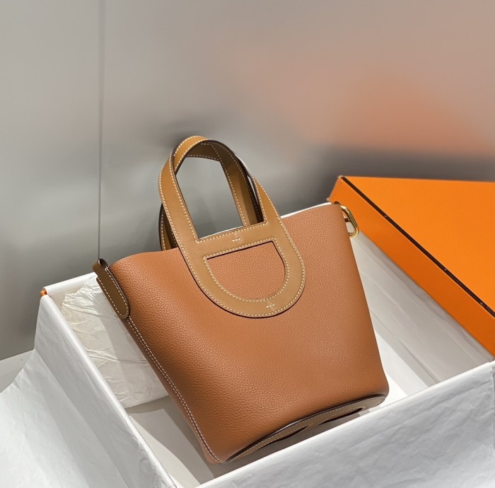 Hermes In-The-Loop 18 Clemence Leather“19.5*18*12CM”-0221=