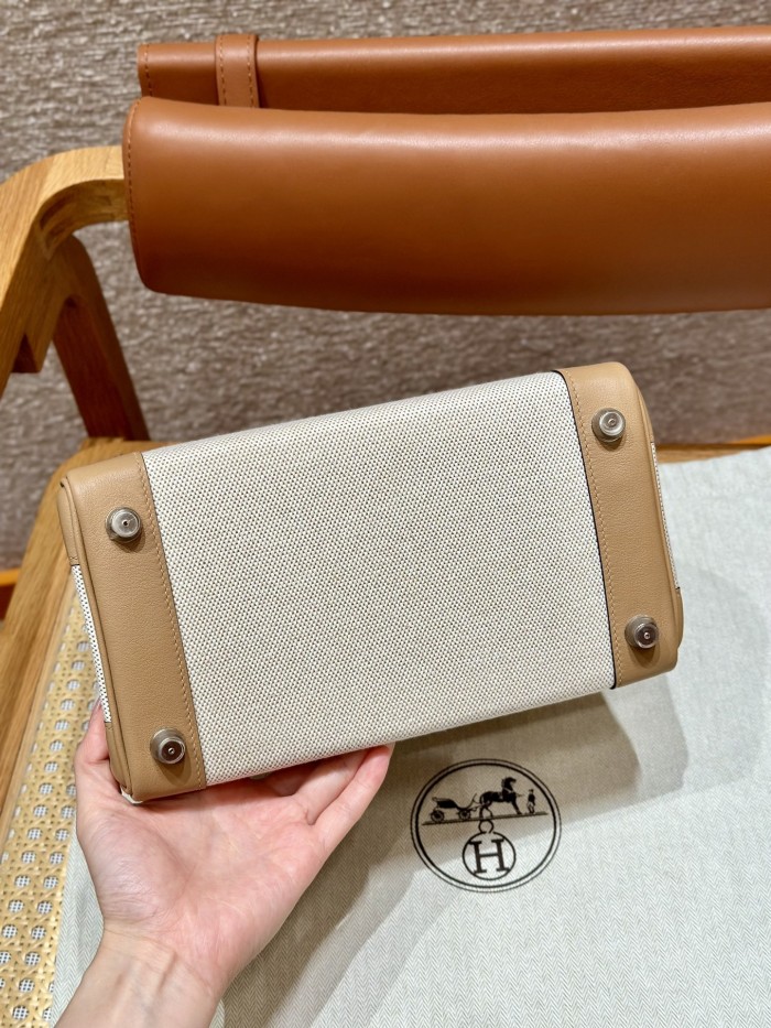 Birkin 25 Swift-Canvas“25*20*13CM”-0131=