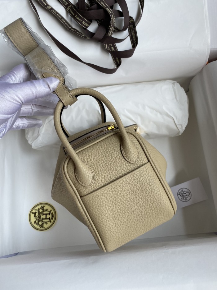 Mini Lindy Clemence Leather“19*13*9.5CM”-0521=