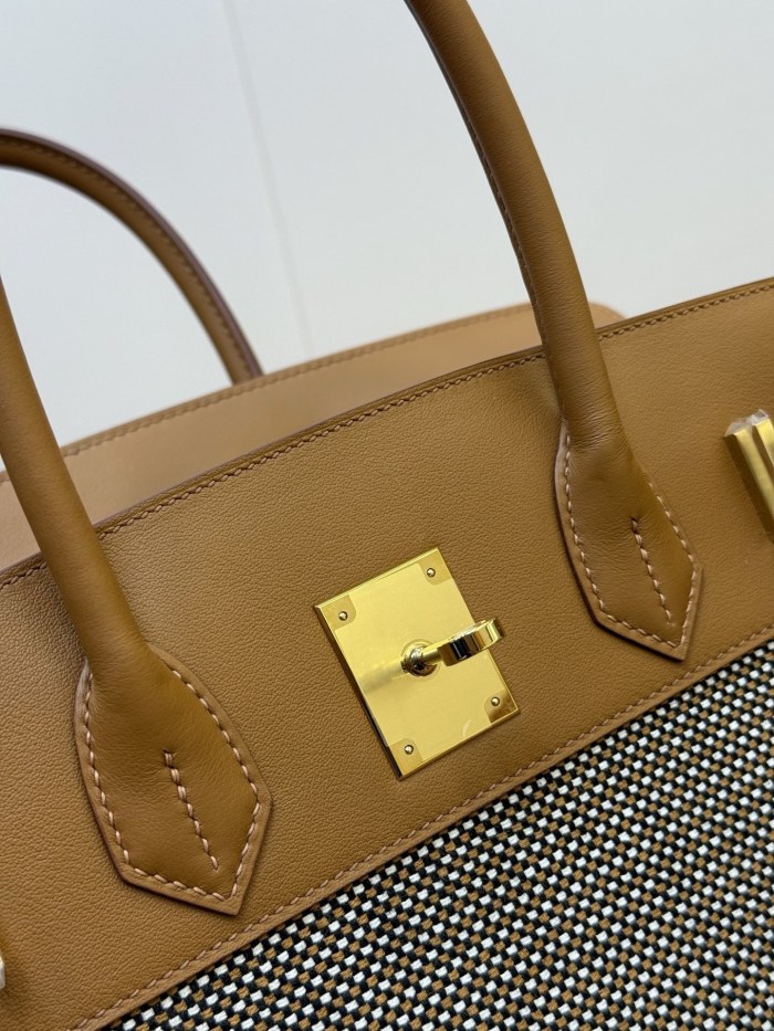 Birkin 25 Swift-Canvas“25*20*13CM”-0131=