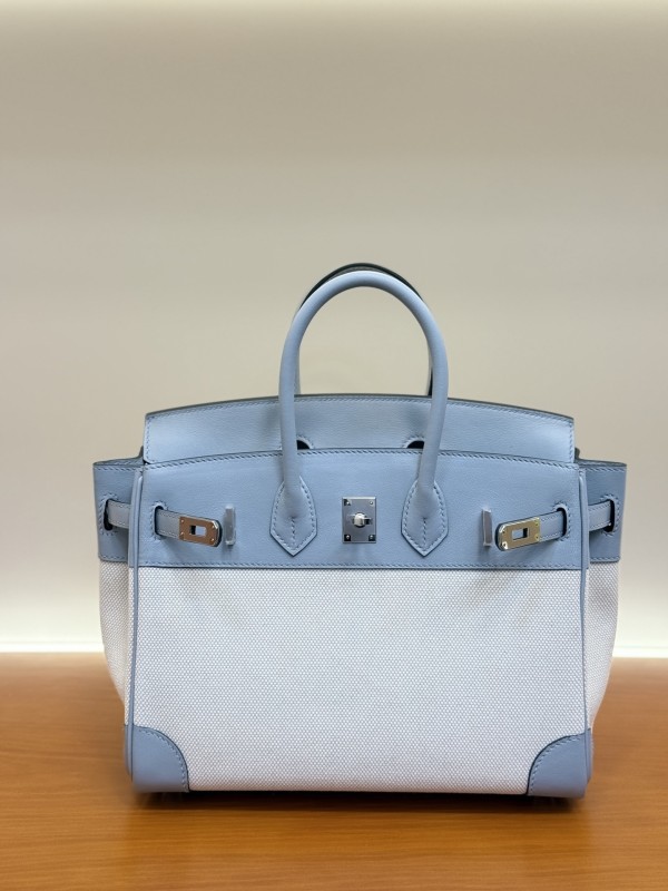 Birkin 25 Swift-Canvas“25*20*13CM”-0131=