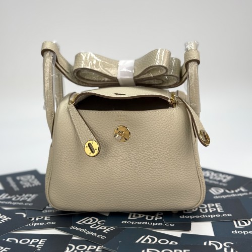 Mini Lindy Clemence Leather“19*13*9.5CM”-0521=