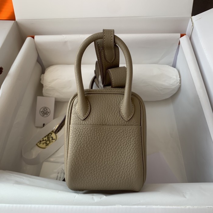 Mini Lindy Togo Leather“19*13*9.5CM”-0521=