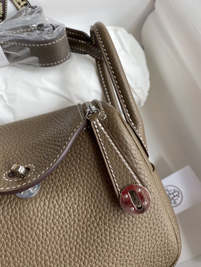 Mini Lindy Clemence Leather“19*13*9.5CM”-0521=