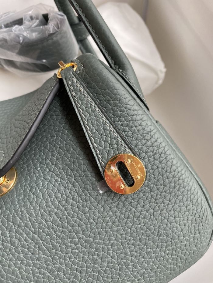 Mini Lindy Clemence Leather“19*13*9.5CM”-0521=