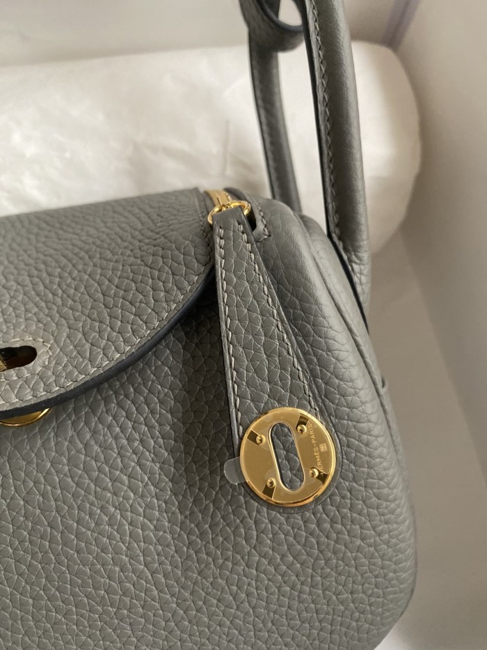 Mini Lindy Clemence Leather“19*13*9.5CM”-0521=