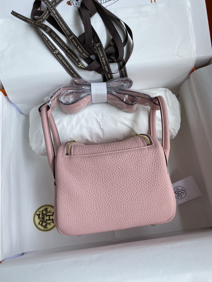 Mini Lindy Clemence Leather“19*13*9.5CM”-0521=