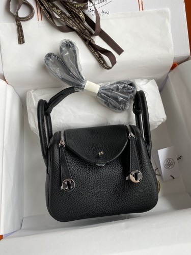 Mini Lindy Clemence Leather“19*13*9.5CM”-0521=