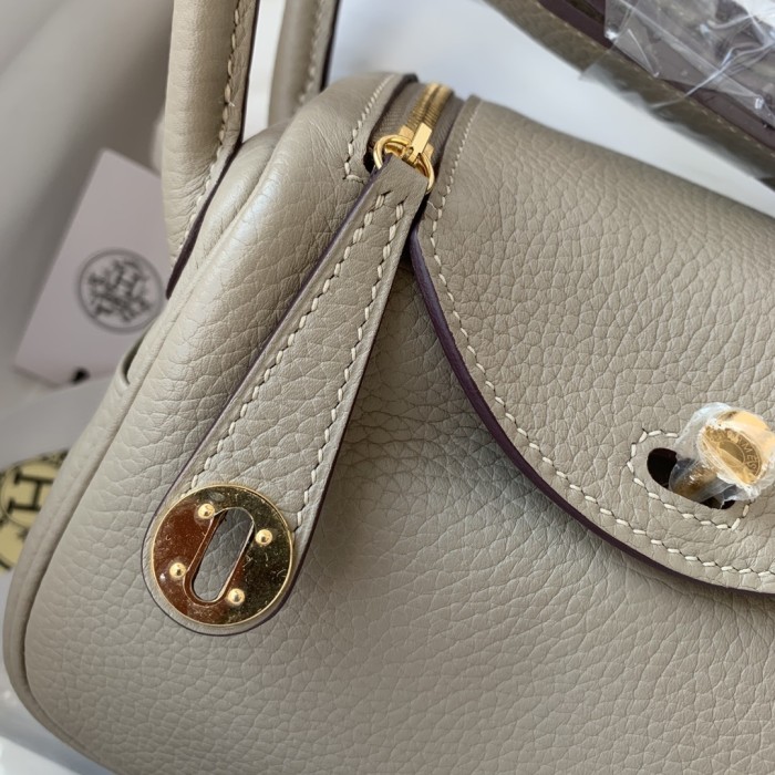 Mini Lindy Togo Leather“19*13*9.5CM”-0521=