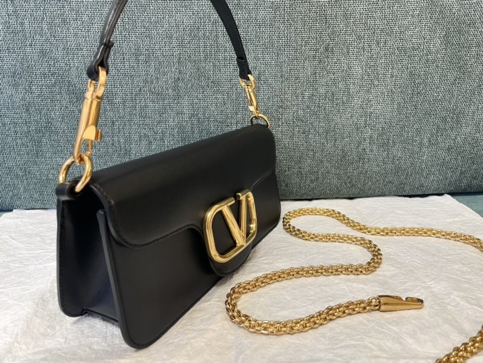 LOCò Leather Shoulder Bag“20*11*5CM”-057=