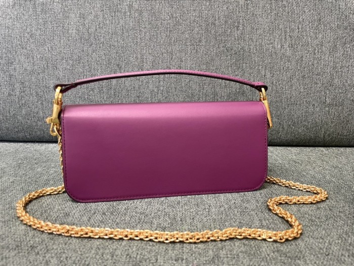 LOCò Leather Shoulder Bag“27*13*6CM”-057=