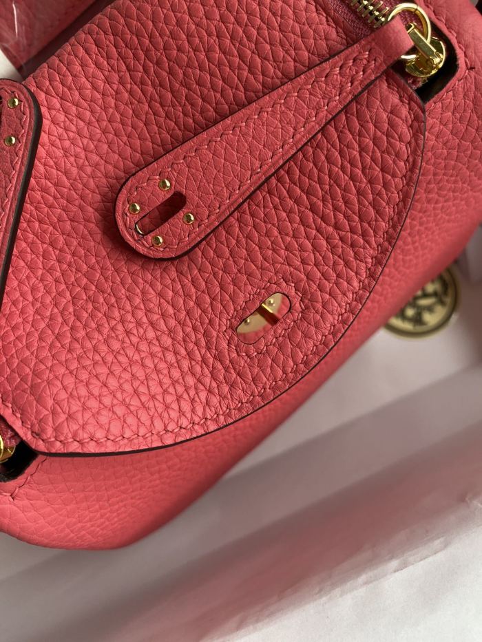 Mini Lindy Clemence Leather“19*13*9.5CM”-0521=