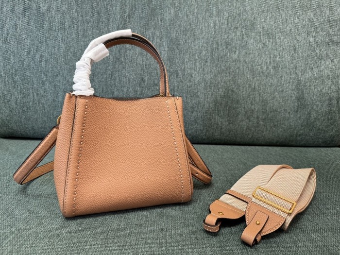 Alltime Handbag In Grainy Calfskin“19*17*14CM”-057=
