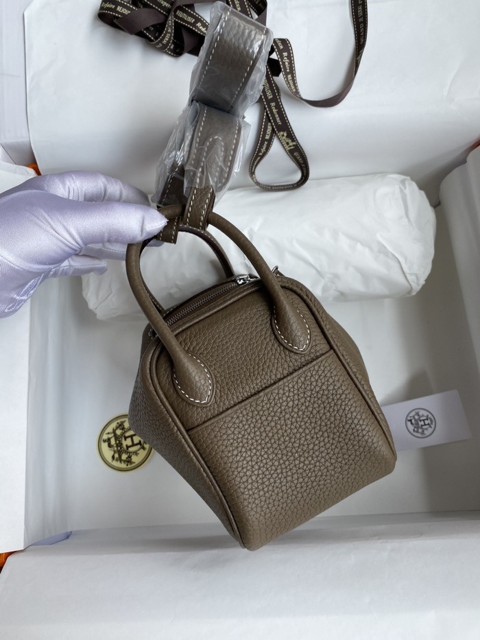 Mini Lindy Clemence Leather“19*13*9.5CM”-0521=