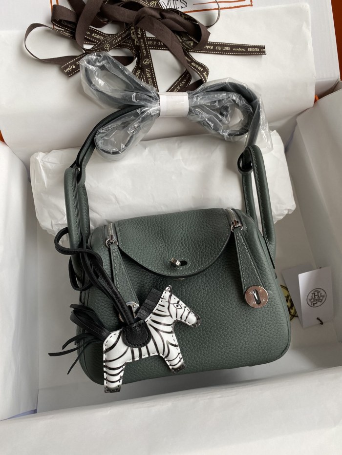Mini Lindy Clemence Leather“19*13*9.5CM”-0521=