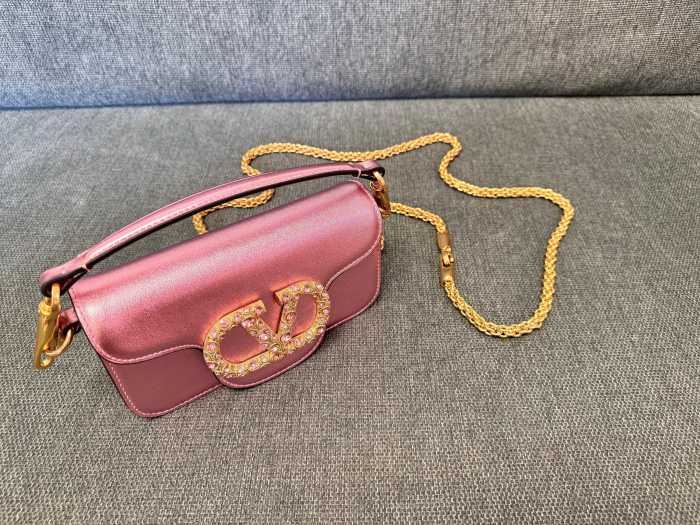 LOCò Leather Shoulder Bag“20*11*5CM”-057=