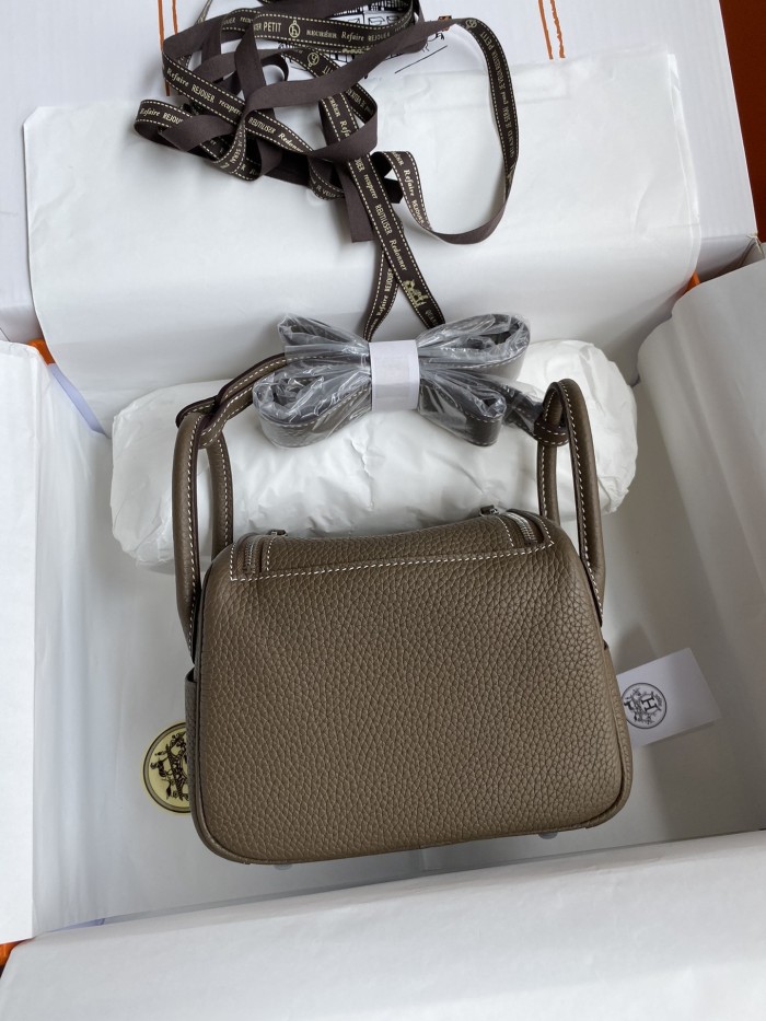 Mini Lindy Clemence Leather“19*13*9.5CM”-0521=