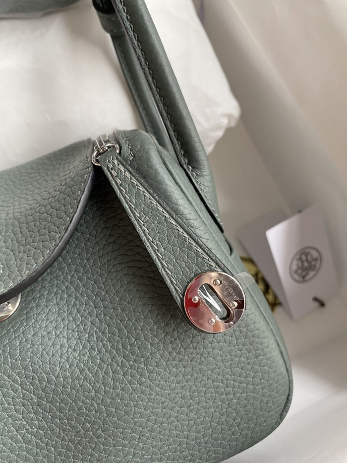 Mini Lindy Clemence Leather“19*13*9.5CM”-0521=