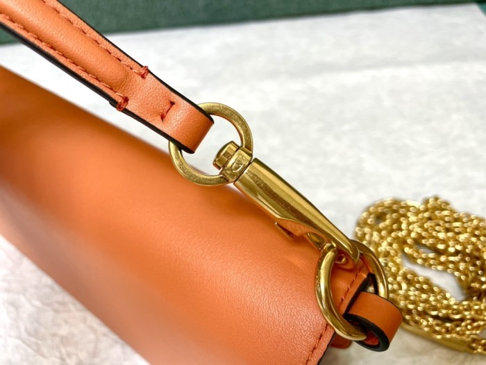 LOCò Leather Shoulder Bag“20*11*5CM”-057=