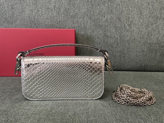 LOCò Shoulder Bag In Snake Leather“20*11*5CM”-007=