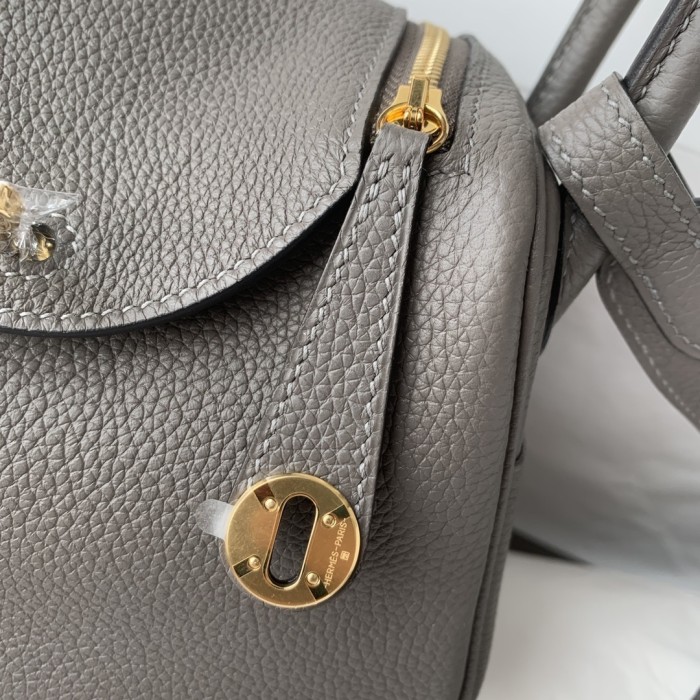 Mini Lindy Togo Leather“19*13*9.5CM”-0521=