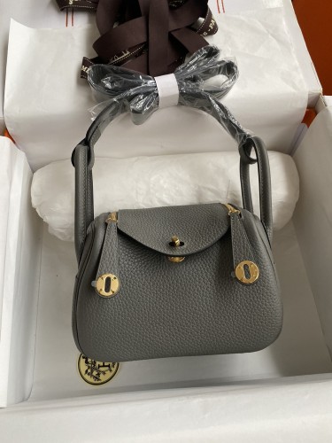 Mini Lindy Clemence Leather“19*13*9.5CM”-0521=